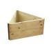 Triangular Wooden Raised Bed